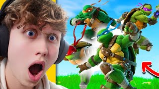 Sådan Klarede Vi ALLE NINJA TURTLE Missioner I Fortnite [upl. by Tila54]