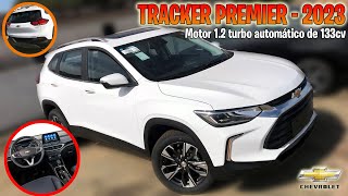 CHEVROLET TRACKER PREMIER 2023  MELHOR QUE COROLLA CROSS E JEEP COMPASS FICHA TÉCNICA COMPLETA [upl. by Ahsemrak662]