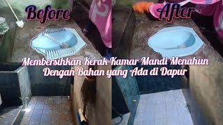 DAILY VLOG MEMBERSIHKAN KAMAR MANDI amp KLOSET JONGKOK YANG BERKARAT JADI KINCLONG [upl. by Ayikan]