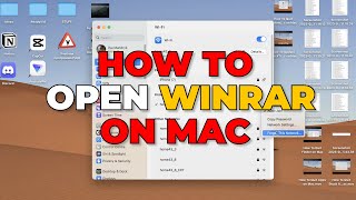 How To Open WinRaR on Mac [upl. by Avrit962]