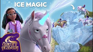 Using UNICORN MAGIC to Win a Race  Unicorn Academy  Cartoons for Kids [upl. by Nagram]