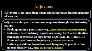 Adjuvants [upl. by Hagood]