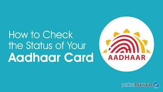 How to Check your Aadhaar Status  Paisabazaarcom [upl. by Nitnert]