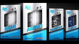 Honest Reviews BPI Bam BPI Amino Strong and BPI Niagenix By oppermanfitnessgains [upl. by Mastat]