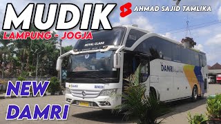 DAMRI LAMPUNG JOGJA  MUDIK LAMPUNG  JOGJA  ARMADA BUS NEW DAMRI [upl. by Nur]