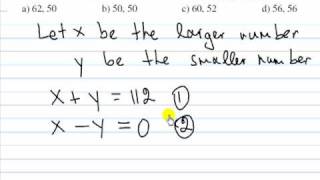 Math 115 Common Final Question 1 [upl. by Assirim605]