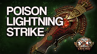 PoE 321 Crucible  My tankiest Build yet Mahuxotls Poison Lightning Strike Pathfinder [upl. by Duax]