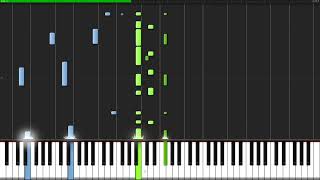 Ghostbusters Theme 2016 Piano Tutorial Synthesia  The Wild Conductor [upl. by Adnilev436]