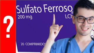 SULFATO FERROSO Para que Sirve Sulfato Ferroso y Como se toma  Y MAS 💊 [upl. by Siari]