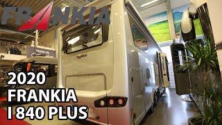 FRANKIA I 840 PLUS 2020 Motorhome 839 m [upl. by Mindy]