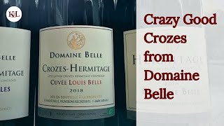 95point CrozesHermitage from Domaine Belle for 2999 [upl. by Nomyt]