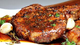 Easy Honey Garlic Pork Chops Recipe  Youll Never Make Honey Garlic Pork Chops Any Other Way [upl. by Luanne411]