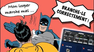 Looper guitare  comment bien le brancher [upl. by Einaj]