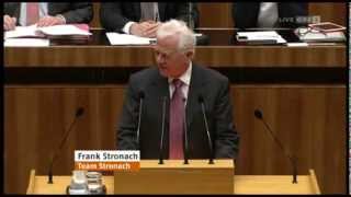 Parlament 2014 01 29 Lopatka  Stronach Fremdes Boot [upl. by Suiluj]