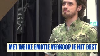 Streetlab  Welke emotie werkt als verkooptechniek [upl. by Aleunamme907]