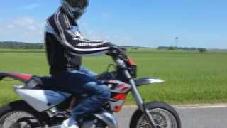 GasGas EC  SM 125 Full power 40 hp Sound check  Driveby [upl. by Sosthenna118]