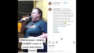 VIDEO TRENDING VIRALLLWinnie Albert Cover Lagu Dato Siti Nurhaliza PERCAYALAH [upl. by Myles802]