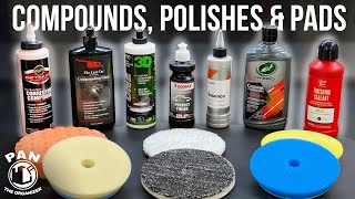 BEST COMPOUNDS POLISHES amp PADS [upl. by Ahsea]