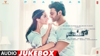 SAAHO Full Album Telugu  Prabhas Shraddha Kapoor Jacqueline Fernandez [upl. by Eneliak]