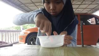 How to make fluffy slime Malaysia [upl. by Elagiba]