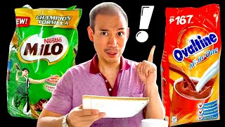 Milo vs Ovaltine  Alin ang Sulit  Review ni Kuya Ditto [upl. by Giliana]