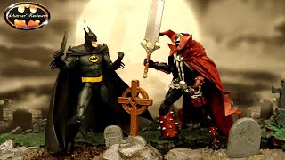 McFarlane DC Multiverse Batman amp Spawn 2 Pack Action Figure Review amp Comparison [upl. by Eelyma770]