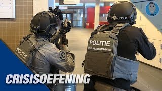 POLITIE  EXTREEM GEWELD  CRISISOEFENING  TERRORISME  TRAINING [upl. by Suoilenroc663]