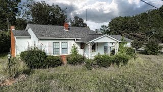 ABANDONED Grandmas House with EVERYTHING Left Behind  Found Cars and GUN [upl. by Irep]