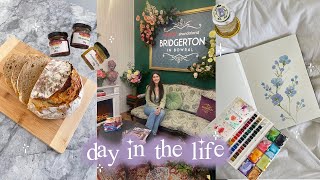 day in the life vlog  painting reading update haul  more [upl. by Kilam932]