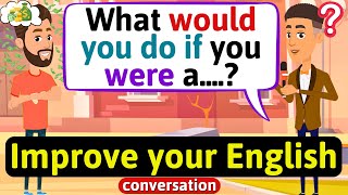 Improve English Speaking Skills Questions in English English Conversation Practice [upl. by Ykvir]