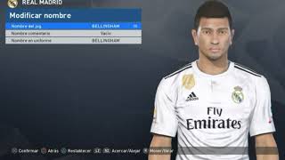 Como crear a Bellingham PES 17 [upl. by Campbell]