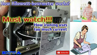 KILOWATTHOUR METER  How it works [upl. by Jeb]