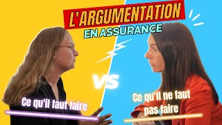 La conduite dentretien en assurance 5  Largumentation [upl. by Nahshunn]