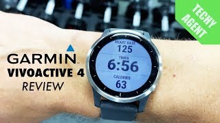 Garmin Vivoactive 4  REVIEW [upl. by Ecerehs]