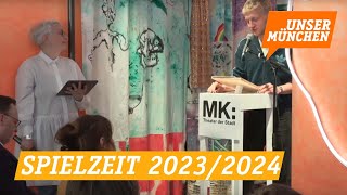 Programm der Münchner Kammerspiele für die Spielzeit 20232024 [upl. by Manup]