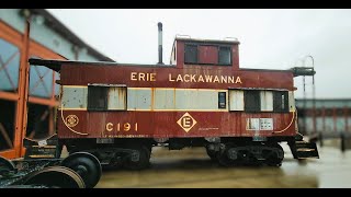 Erie Lackawanna Caboose C191  Scranton [upl. by Nnylcaj615]