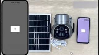 How To Connect Your Solar Camera To Camhipro APP [upl. by Trish]