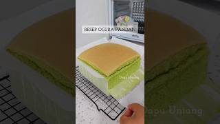 Resep ogura cake pandan cake ogura [upl. by Fin]