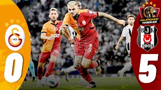 Galatasaray 05 Beşiktaş Süper Kupa MAÇ ÖZETİ  03082024 [upl. by Adnawuj]