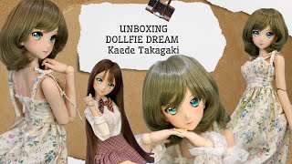 Unboxing Dollfie Dream KAEDE TAKAGI Ver 2 with new body F3 20 [upl. by Avirt]