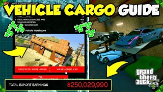 UPDATED 2024 GTA 5 Online Vehicle Cargo Warehouse Business SOLO Money Guide MAKE EASY MILLIONS [upl. by Stanford]