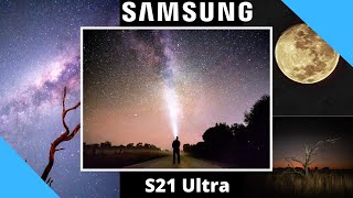 samsung galaxy s21 camera tips and tricks for photographing the night sky [upl. by Ahtebbat]