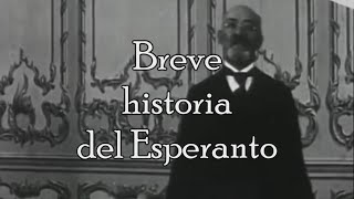 Breve historia del Esperanto  Mallonga historio de Esperanto Español  Esperanto [upl. by Elleral]