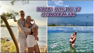 Unser URLAUB in KORFU Griechenland  REISEN mit BABY ✈️☀️  LuMiLio [upl. by Aynik]