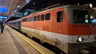 Abfahrt des SonderSchnellzug 14054 am 29102023 in Klagenfurt Hbf [upl. by Gnuj]