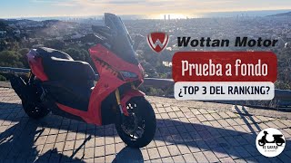 🛵😯WOTTAN STORMR 300 ¿Una SCOOTER más que NOTABLE REVIEW EN ESPAÑOL TEST DRIVE motovlog video [upl. by Nikolos498]