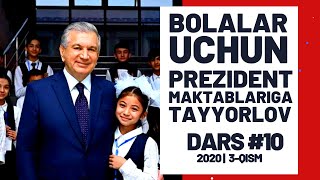 Mantiqiy va Tanqidiy Fikrlash darslari  Prezident Maktablariga Tayyorgarlik 10dars  2020 3qism [upl. by Ellerud]