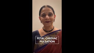 Fetal Cardiac Pulsation  What is the Normal Fetal Heart Rate FHR  Dr Hetal Patolia [upl. by Coppola]