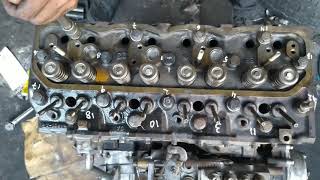 Torque de culata de motor Isuzu 4bd1 [upl. by Ormiston]