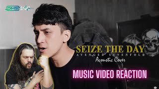 Dimas Senopati  Seize The Day Avenged Sevenfold Cover  First Time Reaction [upl. by Areit]